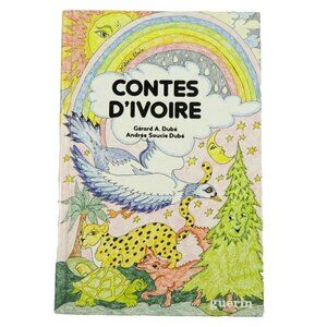 Contes d'Ivoire Guerin French Elementary School Reader Vintage 1980s